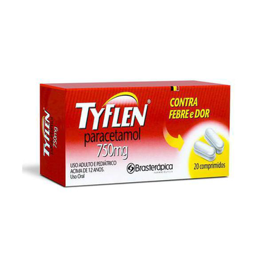 Imagem do produto Tyflen 750Mg C 20 Comprimidos