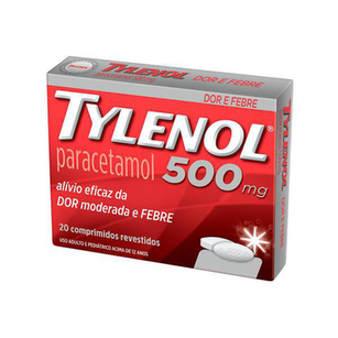 Imagem do produto Tylenol - 500Mg 20 Comprimidos