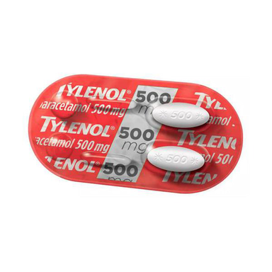 Imagem do produto Tylenol - 500Mg Envelopes 2 Comprimidos