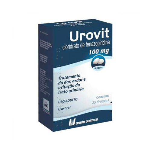 Imagem do produto Urovit - 100 Mg Com 25 Drágeas