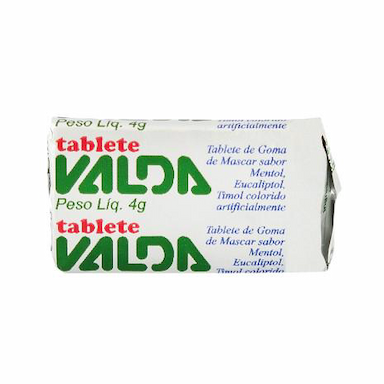 Tabletes Valda 1 Unidade