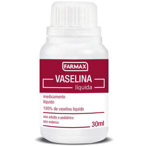 Imagem do produto Vaselina Líquida Farmax 30Ml