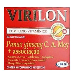 Virilon Ginseng Com 60 Comprimidos