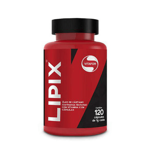 Imagem do produto Vitafor Lipix Óleo Cártamo 120 Cápsulas 1000Mg Vitafor