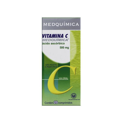 Imagem do produto Vitamina - C 500Mg 20 Comprimidos