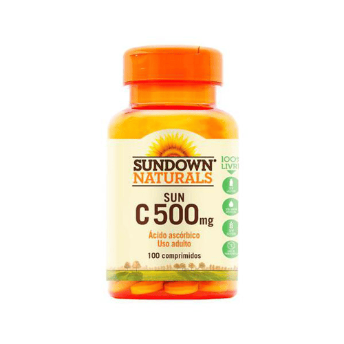 Imagem do produto Vitamina - C 500Mg Com 100 Tabletes -Sundown Vitamina