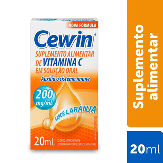 Imagem do produto Vitamina C Cewin Gotas 200Mg/Ml 20Ml