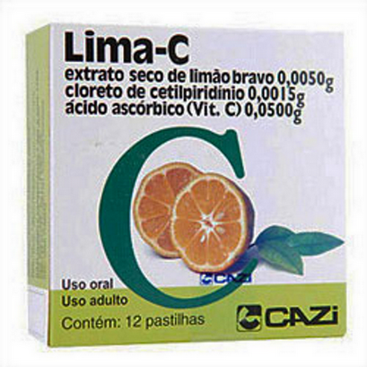 Imagem do produto Vitamina - C- Lima-C 500Mg Com 12 Comprimidos