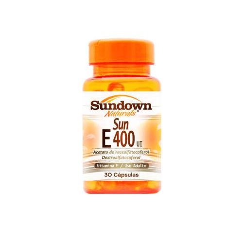 Imagem do produto Vitamina - E 400Ui Com 30 Cápsulas Sundown Vitamina