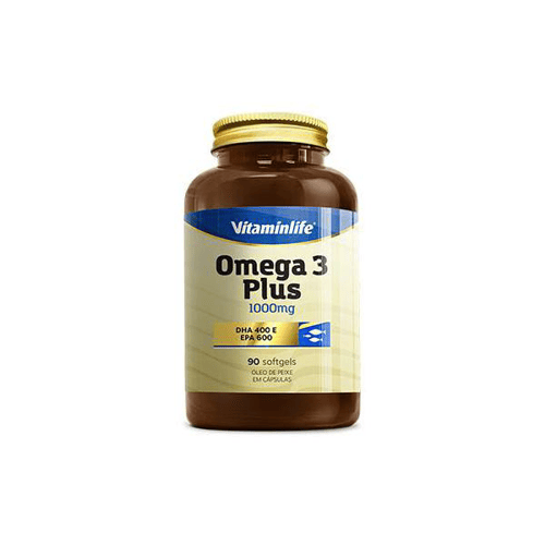 Imagem do produto Vitaminlife Ômega 3 E Plus 90 Cápsulas 1000Mg Vitaminlife