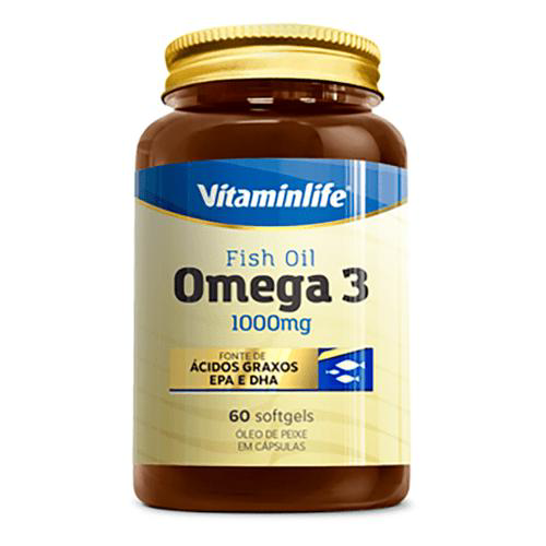 Imagem do produto Vitaminlife Ômega3 60 Cápsulas 1000Mg Vitaminlife