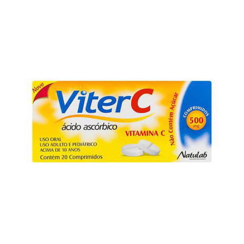Imagem do produto Viter - C 500Mg C 20 Comprimidos Imidos