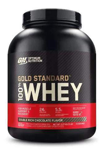 Imagem do produto Whey Gold Standard Chocolate 5Lb2.300g Optimum Nutrition