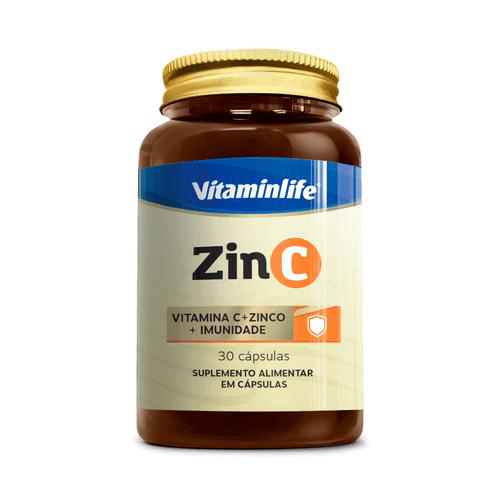 Imagem do produto Zin C 30Caps Vitaminlife