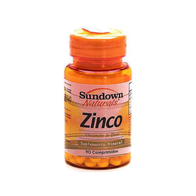 Zinco - Sundown Com 90 Cápsulas