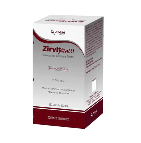 Imagem do produto Zirvit Multi Com 30 Comprimidos