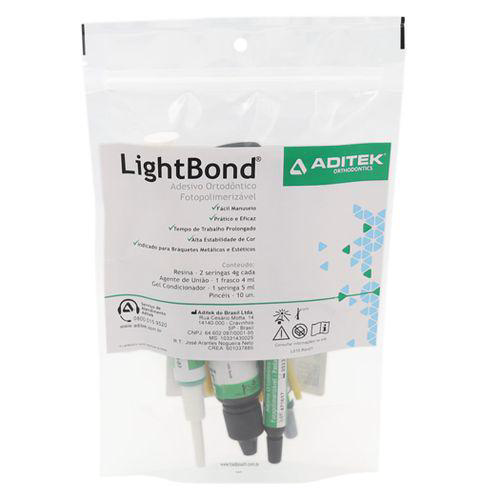 Imagem do produto 02.00.0006 Kit Adesivo Lightbond Com 2 Seringas De 4G + Selante + Ácido Aditek