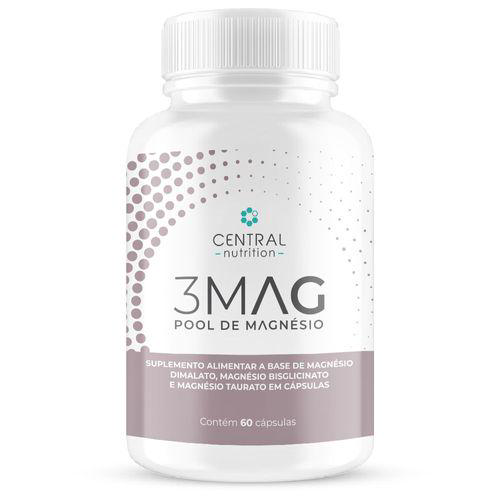 Imagem do produto 3Mag Pool De Magnésio 60 Cápsulas Central Nutrition