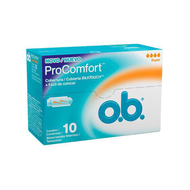 Imagem do produto Absorvente Ob - Pro Comfort Super 10 Un