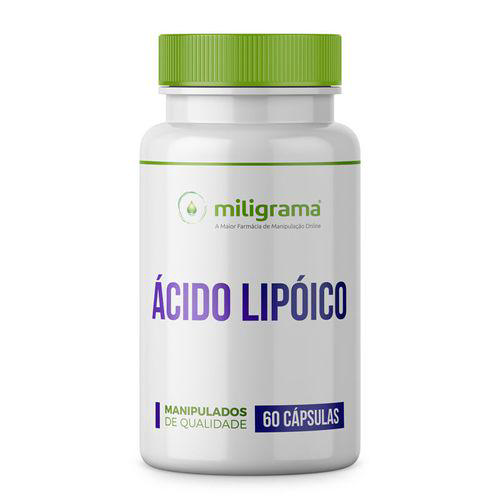Imagem do produto Ácido Alfa Lipóico 300Mg 60 Cápsulas
