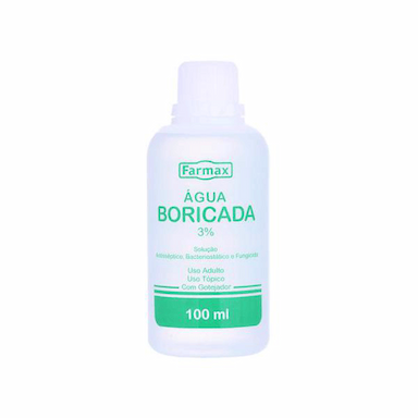 Agua Boricada Farmax 100Ml