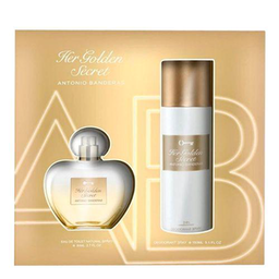 Imagem do produto Antonio Banderas Kit Her Golden Secret Eau De Toilette 80 Ml + Desodorante 150 Ml