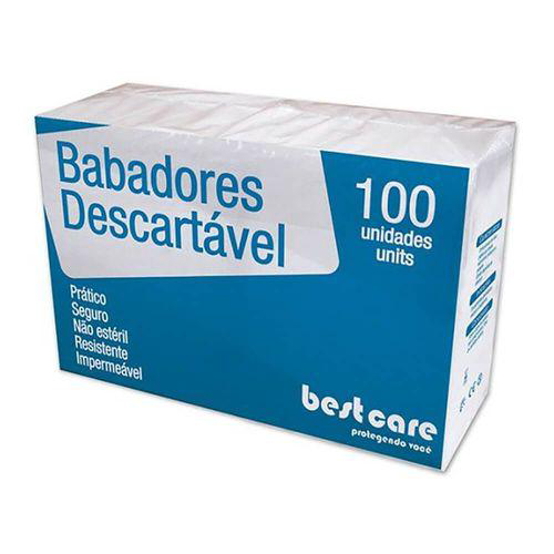 Imagem do produto Babador Impermeável Descartável Best Care Branco