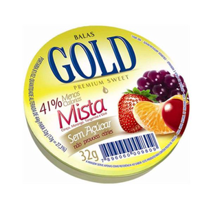 Imagem do produto Bala Gold Mista 32G