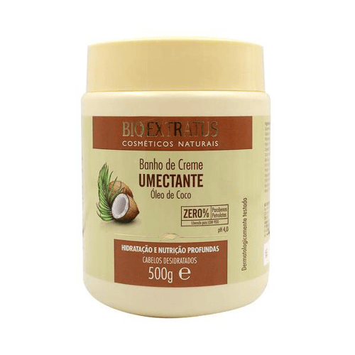 Imagem do produto Banho De Creme Umectante Bio Extratus Óleo De Coco 500 G