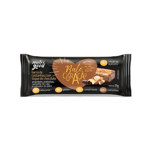 Imagem do produto Barra De Castanhas Com Toque De Chocolate Nutrigood 27G