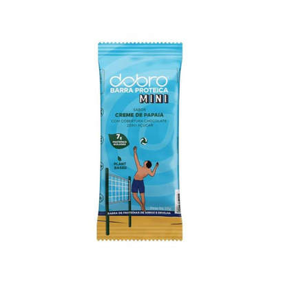 Imagem do produto Barra Proteica Creme De Papaia Com Chocolate Dobro 25G