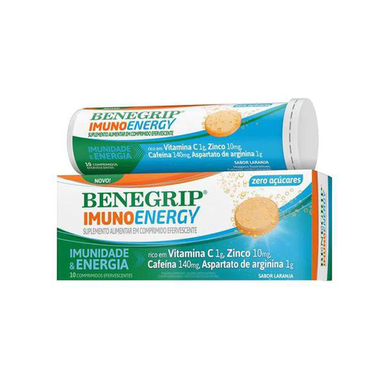 Imagem do produto Benegrip Imuno Energy 10 Comprimidoseferv Lar