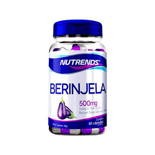 Imagem do produto Berinjela Nutrends 500Mg Com 60 Cápsulas