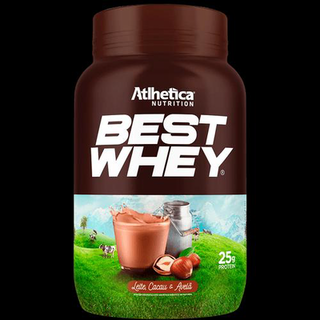 Imagem do produto Best Whey Protein Atlhetica Nutrition Leite, Cacau & Avela 900 G