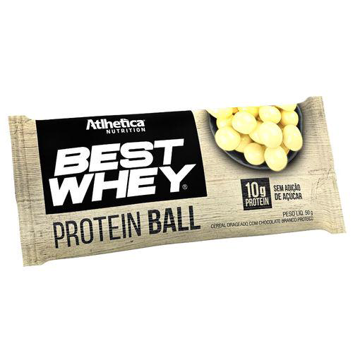 Imagem do produto Best Whey Protein Ball 50G Atlhetica Nutrition Best Whey Protein Ball 50G Chocolate Branco Atlhetica Nutrition