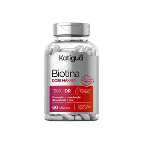 Imagem do produto Biotina Dose Max 500Mg 60 Capsulas