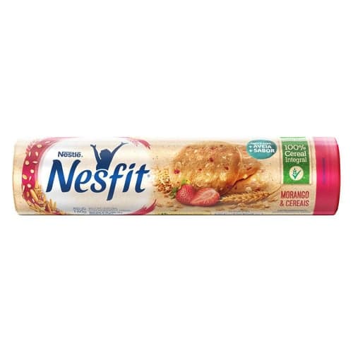 Imagem do produto Biscoito Nesfit Morango E Cereais 160G