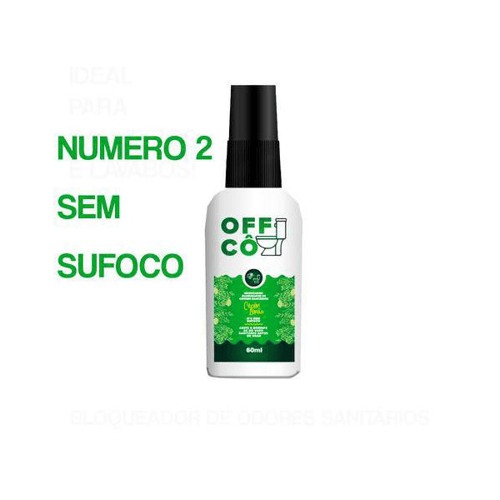 Imagem do produto Bloqueador Neutralizador Odores Sanitários Offcô Capim Limão 60Ml Lupell
