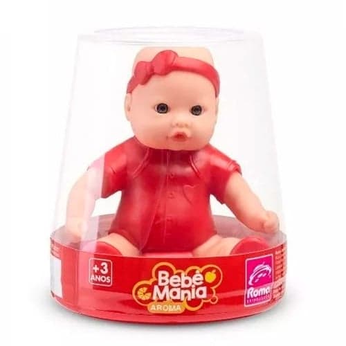 Imagem do produto Boneca Bebê Mania Roma Brinquedos Com Aromas E Cores Sortidas 1 Unidade