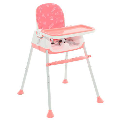 Imagem do produto Cadeira De Alimentação Bebê Portátil Zest Maxi Baby Rosa