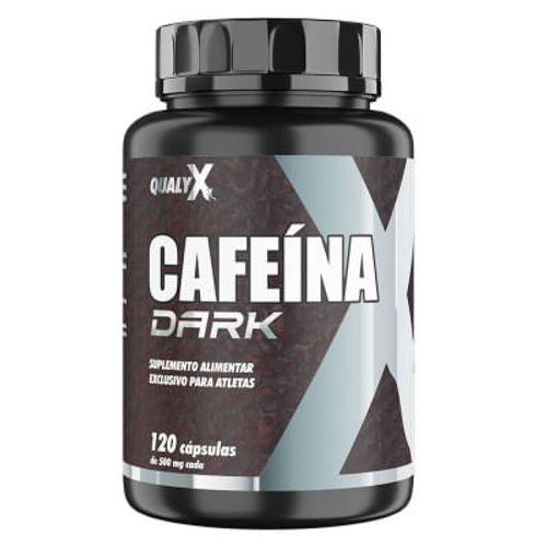 Imagem do produto Cafeína Dark Qualyx 500Mg Com 120 Cápsulas