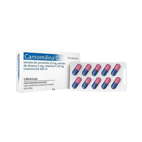 Imagem do produto Camomilina - C 20 Cápsulas
