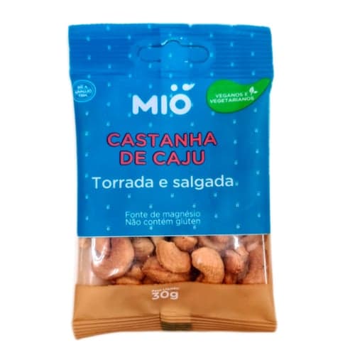 Imagem do produto Castanha De Caju Mió Torrada E Salgada 30G