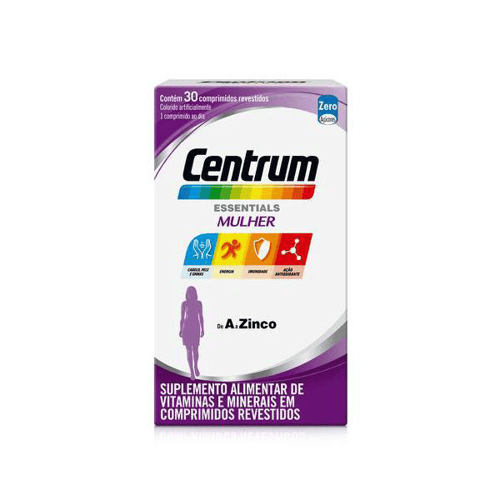Imagem do produto Centrum Essentials Mulher 30 Comprimidos Revestidos
