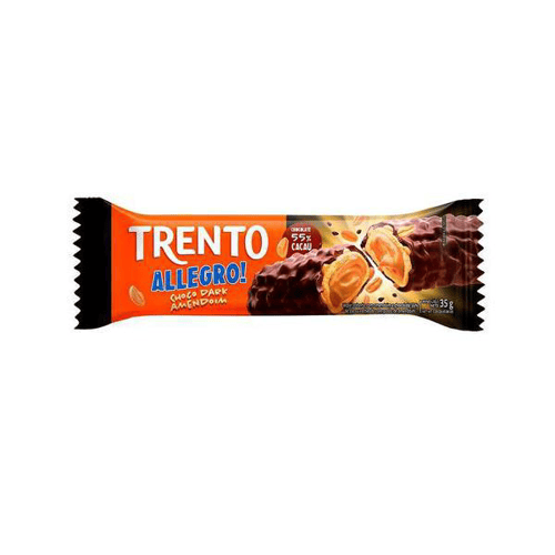 Imagem do produto Chocolate Trento Allegro Choco Dark Amendoim 35G