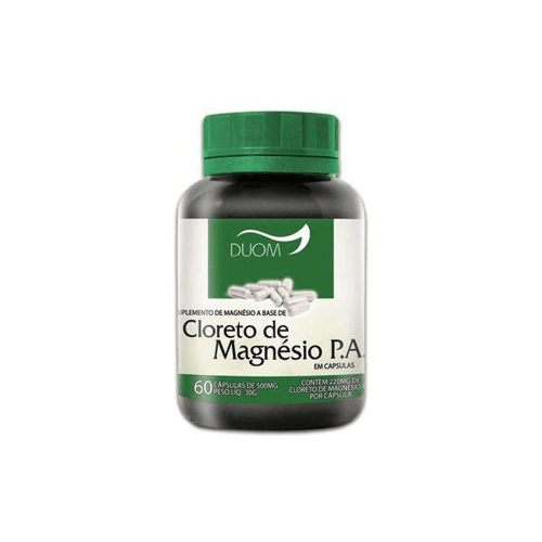 Imagem do produto Cloreto De Magnésio P.A Com 60 Cápsulas Duom