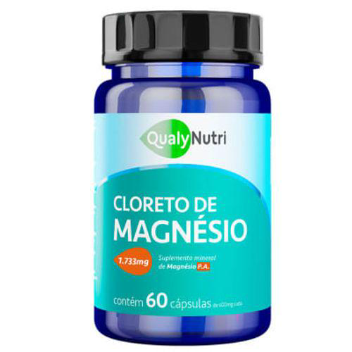 Imagem do produto Cloreto De Magnésio P.A. Qualy Nutri 1733Mg C/60 Comprimidos