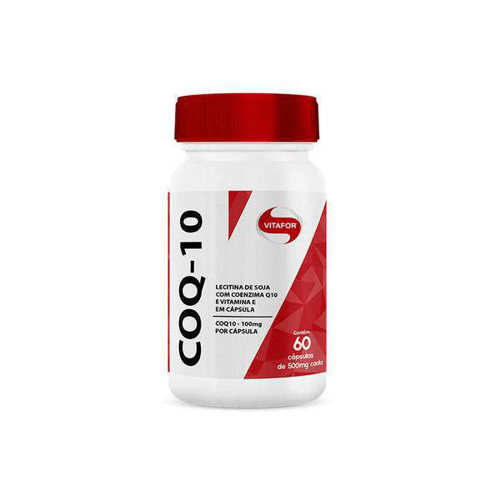 Imagem do produto Coenzima Q10 Vitafor 60 Cápsulas De 500Mg