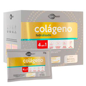 Imagem do produto Colageno Hidr Verisol 4X1 30 Saches Natural Qualy Nutri