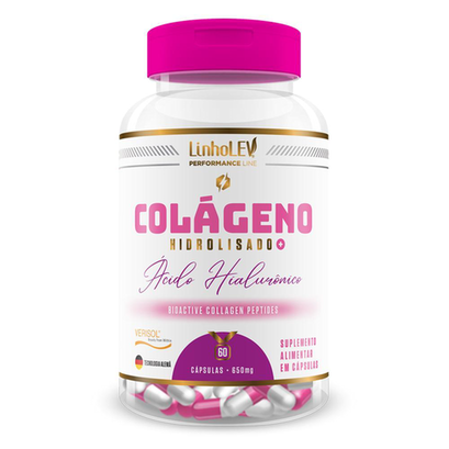 Imagem do produto Colágeno Hidrolisado E Vitamina C 600Mg 120 Cáps Linho Lev A